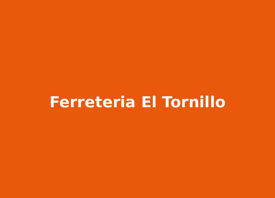 Campaña redes sociales - Ferretería El Tornillo