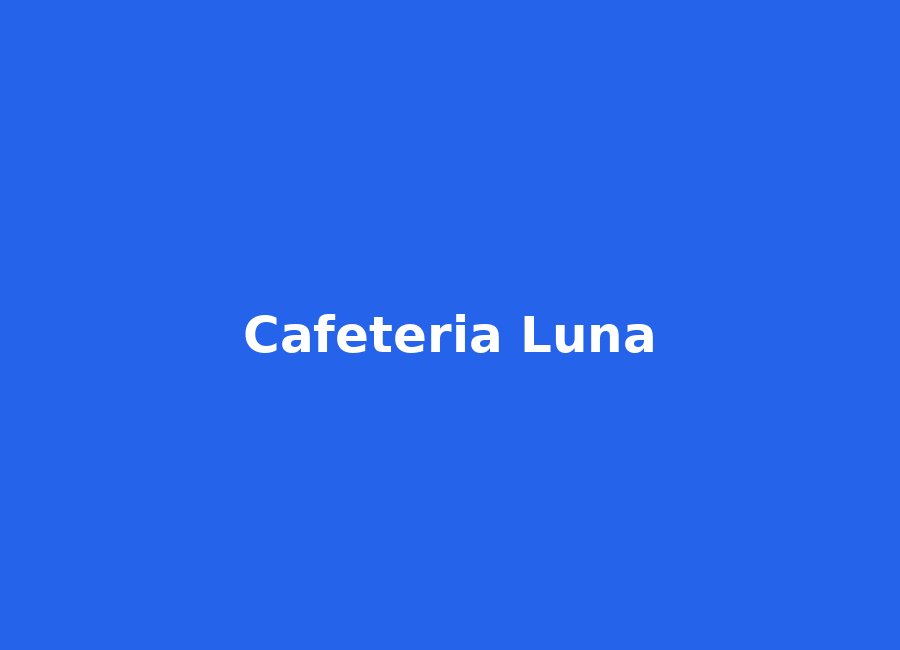 Rediseño de marca - Cafetería Luna
